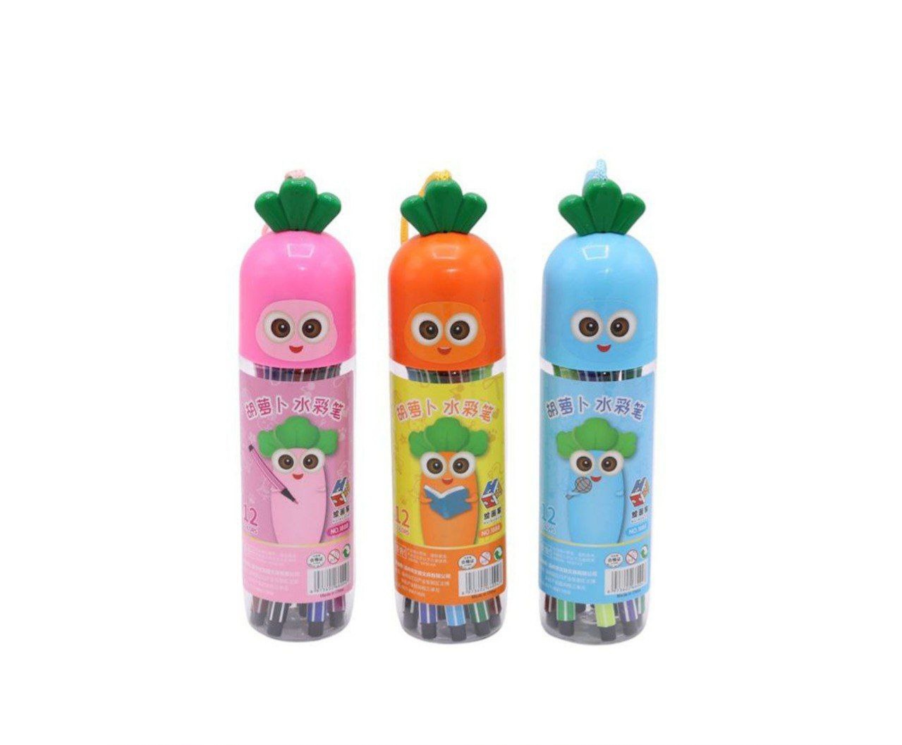 ماژیک ۱۲ رنگ طرح هویج