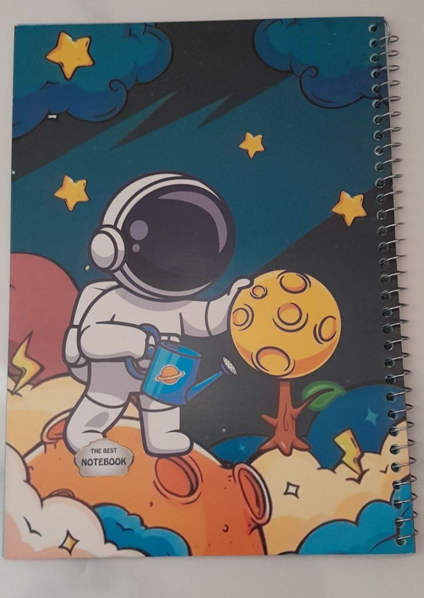 دفتر فانتزی طرح فضانورد