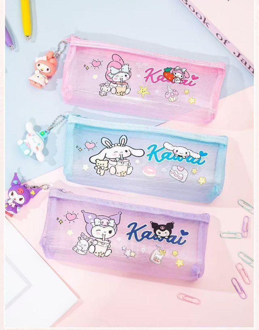 جامدادی شفاف کرومی و دوستان