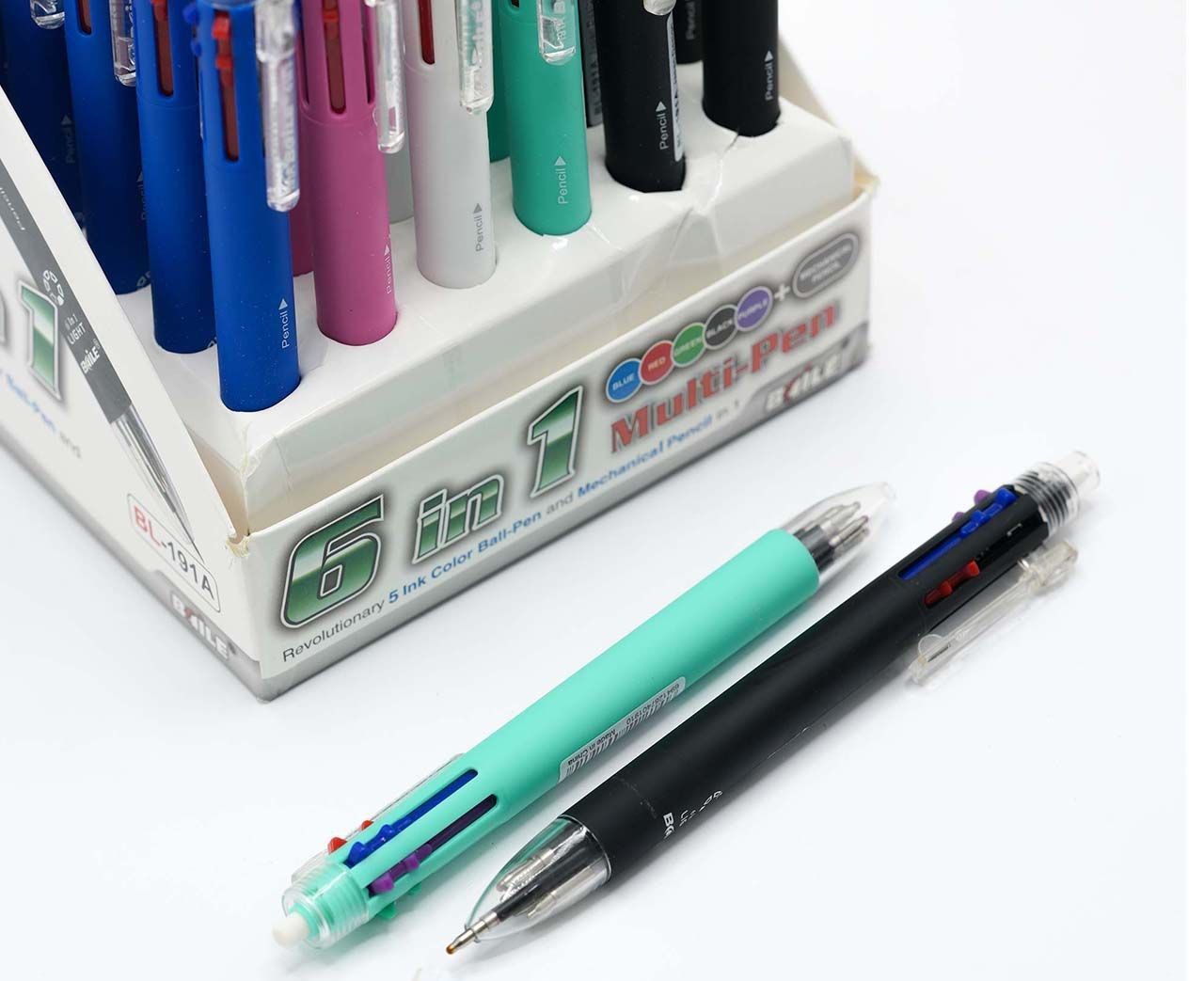 خودکار ۵ رنگ و اتود