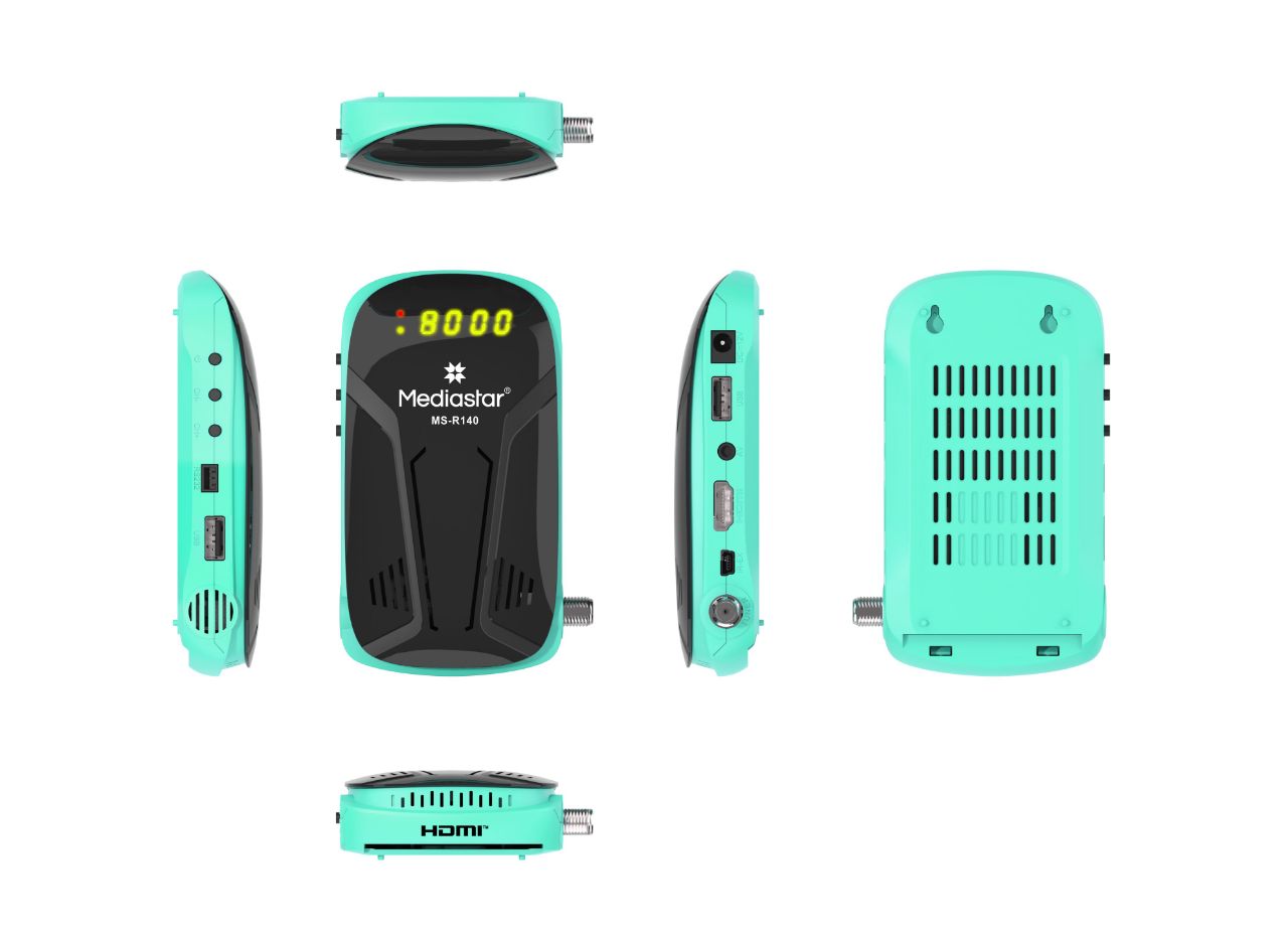 گیرنده دیجیتال مدیا استار مدل R140 ورژن ۲ با کنترل جدید